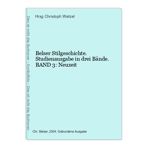 Belser stilgeschichte - belser,