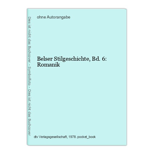 Belser stilgeschichte 6 - belser,