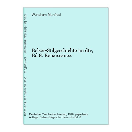 Belser stilgeschichte dtv - belser-stilgeschichte,